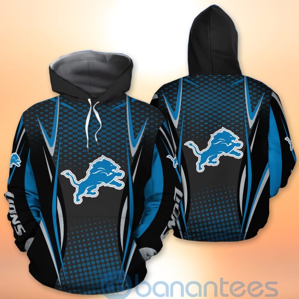 Detroit Lions NFL American Football Sporty Design 3D All Over Printed Shirt Product Photo