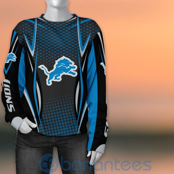 Detroit Lions NFL American Football Sporty Design 3D All Over Printed Shirt Product Photo