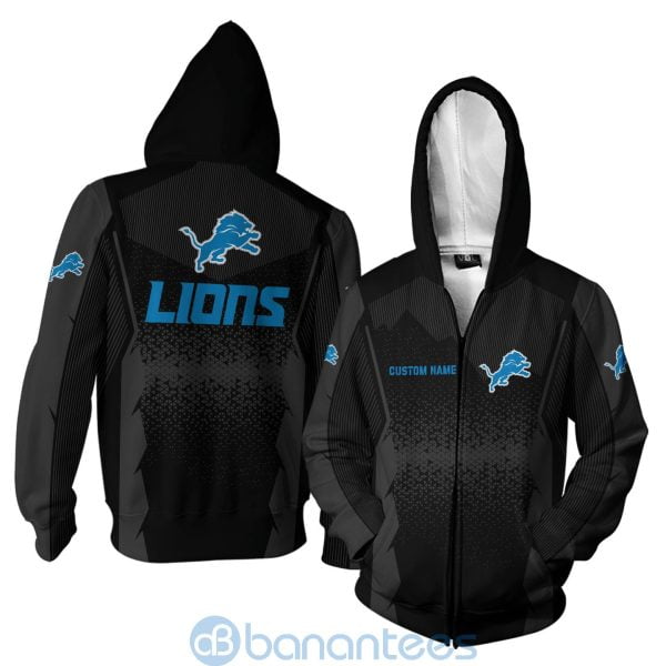 Detroit Lions NFL Football Team Custom Name 3D All Over Printed Shirt Product Photo