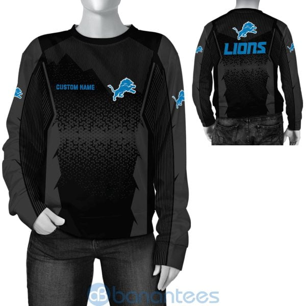 Detroit Lions NFL Football Team Custom Name 3D All Over Printed Shirt Product Photo