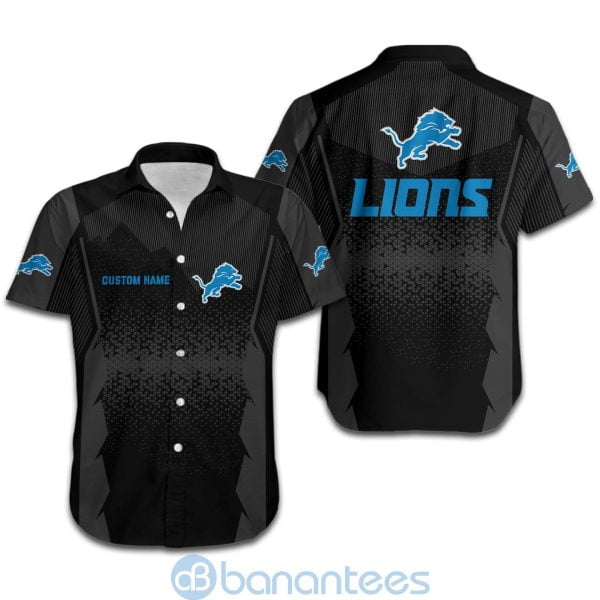 Detroit Lions NFL Football Team Custom Name 3D All Over Printed Shirt Product Photo