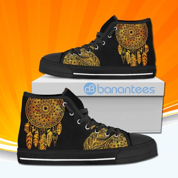 Dream Catchers High Top Canvas Shoes Sneakers For Men And Women Product Photo