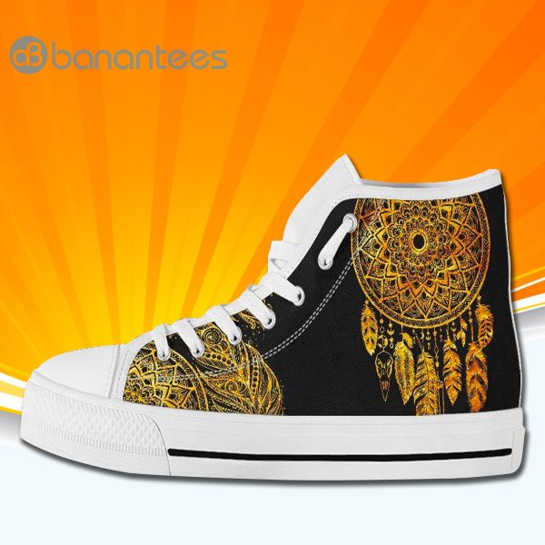Dream Catchers High Top Canvas Shoes Sneakers For Men And Women Product Photo