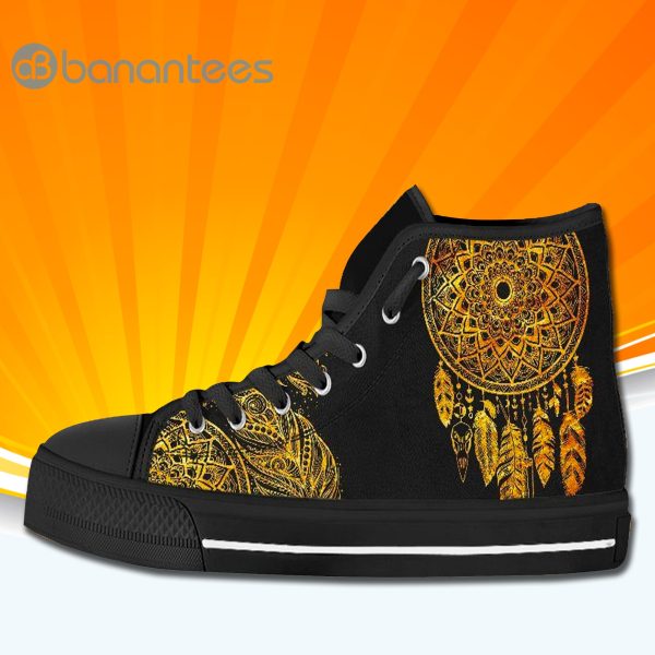 Dream Catchers High Top Canvas Shoes Sneakers For Men And Women Product Photo