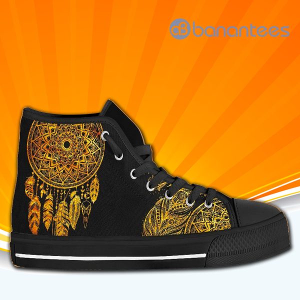 Dream Catchers High Top Canvas Shoes Sneakers For Men And Women Product Photo