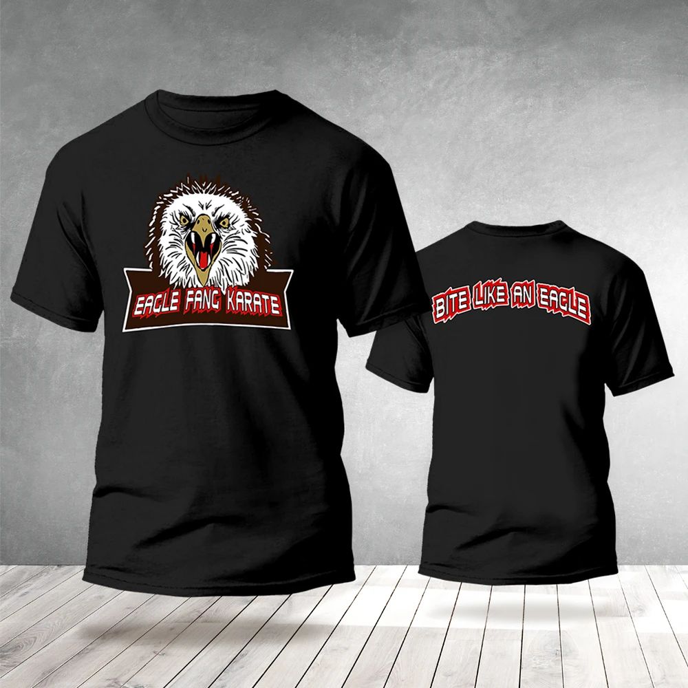 eagle-fang-karate-bit-like-an-eagle-t-shirt-unisex-t-shirt-black.jpg Eagle Fang Karate Bit Like An Eagle T Shirt Product Photo