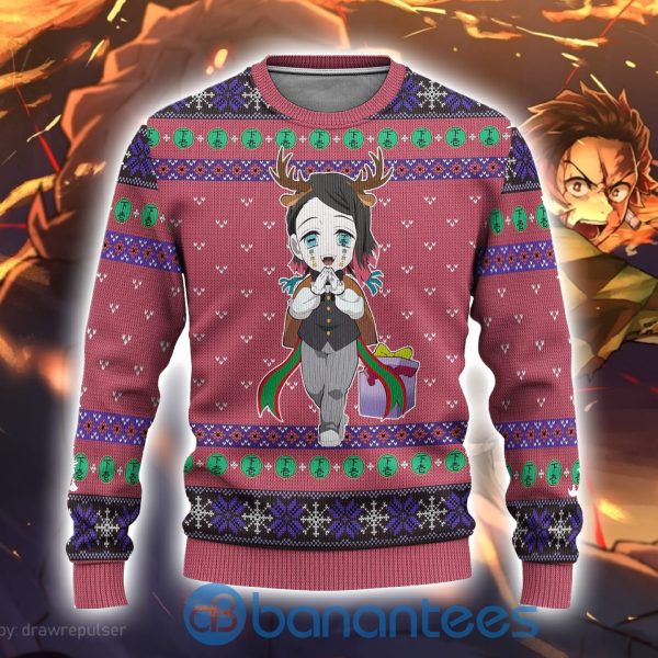 Enmu Demon Slayer Anime Ugly Christmas Sweater Product Photo