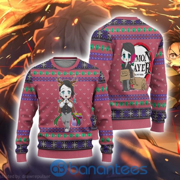 Enmu Demon Slayer Anime Ugly Christmas Sweater Product Photo