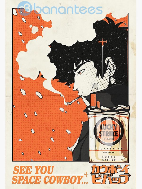 Cowboy Bebop See You Space Cowboy Vintage Style Poster Product Photo