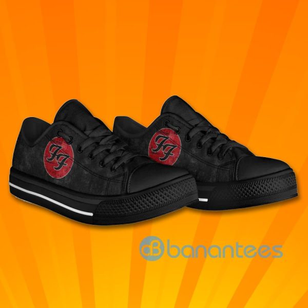 Foo Fighters Lovely Design Graphic Low Top Canvas Shoes Product Photo