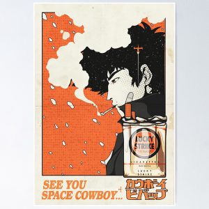 Cowboy Bebop See You Space Cowboy Vintage Style Poster Product Photo
