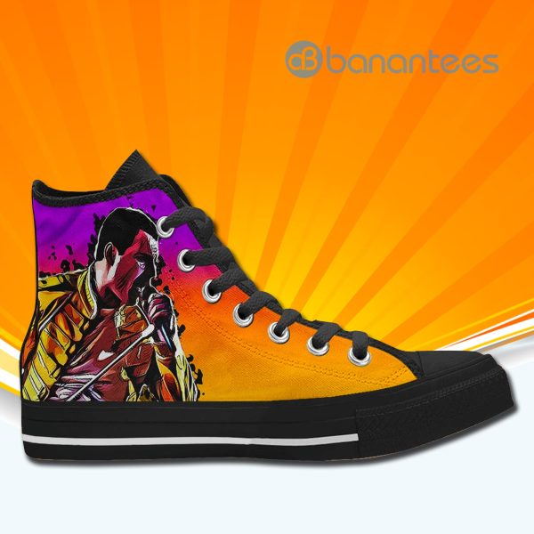 Freddie Mercury High Top Canvas Shoes Sneakers For Men And Women Product Photo