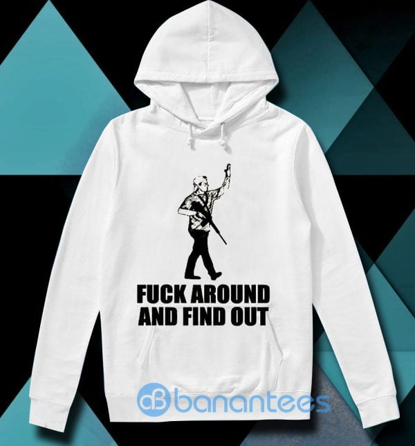F*ck Around And Find Out Kyle Rittenhouse White T Shirt Product Photo