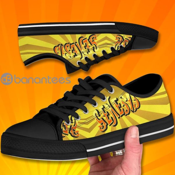 Genesis Lovely Design Graphic Low Top Canvas Shoes Product Photo