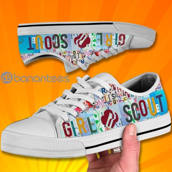 Girl Scout Colorful Low Top Canvas Shoes Product Photo