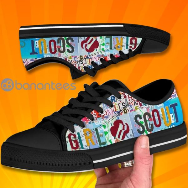 Girl Scout Colorful Low Top Canvas Shoes Product Photo