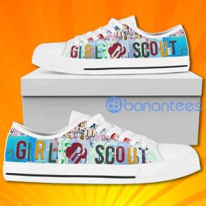 Girl Scout Colorful Low Top Canvas Shoes Product Photo