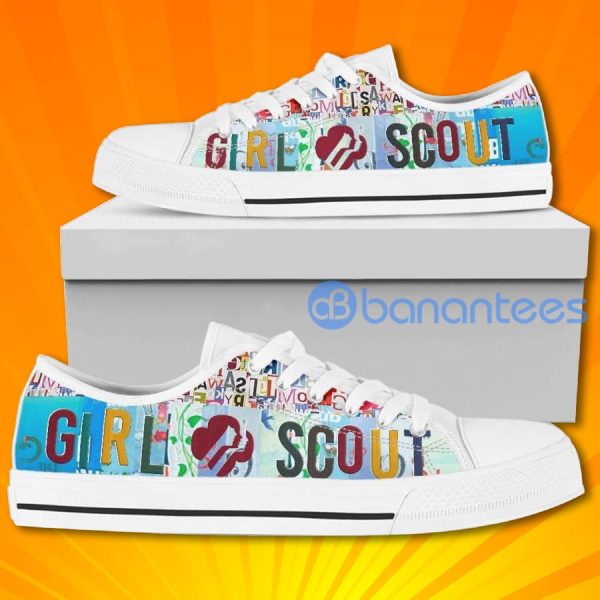 Girl Scout Colorful Low Top Canvas Shoes Product Photo