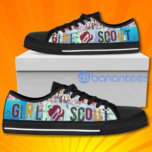 Girl Scout Colorful Low Top Canvas Shoes Product Photo