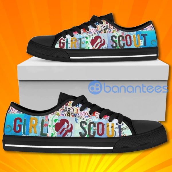 Girl Scout Colorful Low Top Canvas Shoes Product Photo