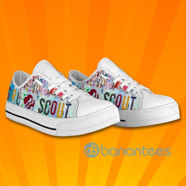 Girl Scout Colorful Low Top Canvas Shoes Product Photo