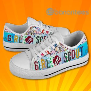 Girl Scout Colorful Low Top Canvas Shoes Product Photo