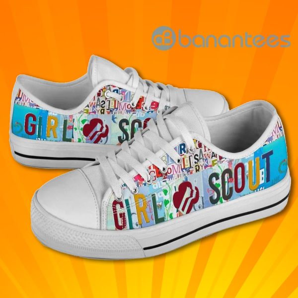 Girl Scout Colorful Low Top Canvas Shoes Product Photo