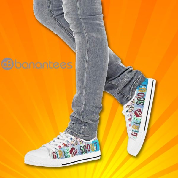 Girl Scout Colorful Low Top Canvas Shoes Product Photo