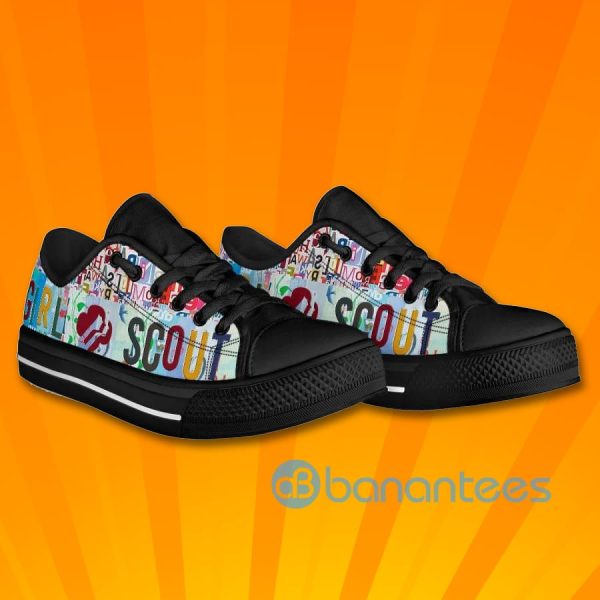 Girl Scout Colorful Low Top Canvas Shoes Product Photo