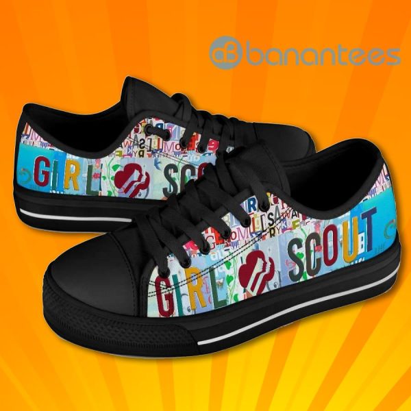 Girl Scout Colorful Low Top Canvas Shoes Product Photo