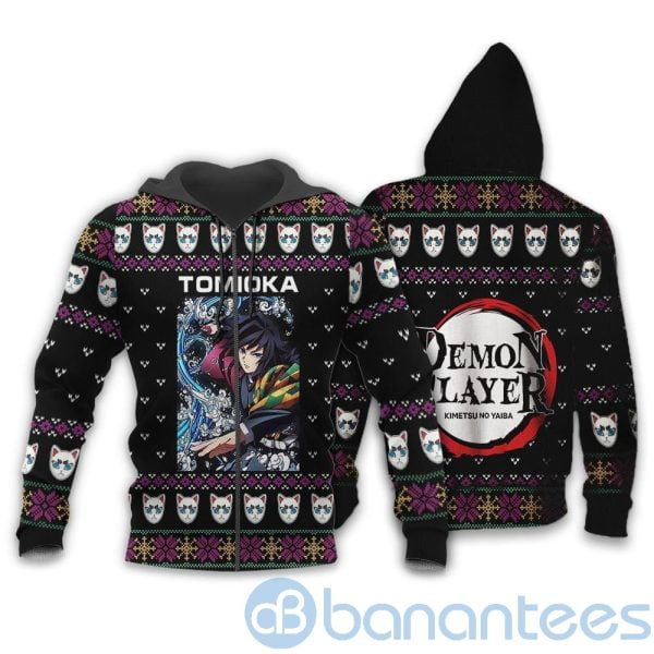 Giyu Tomioka Christmas Demon Slayer Anime Lover All Over Printed 3D Shirt Product Photo