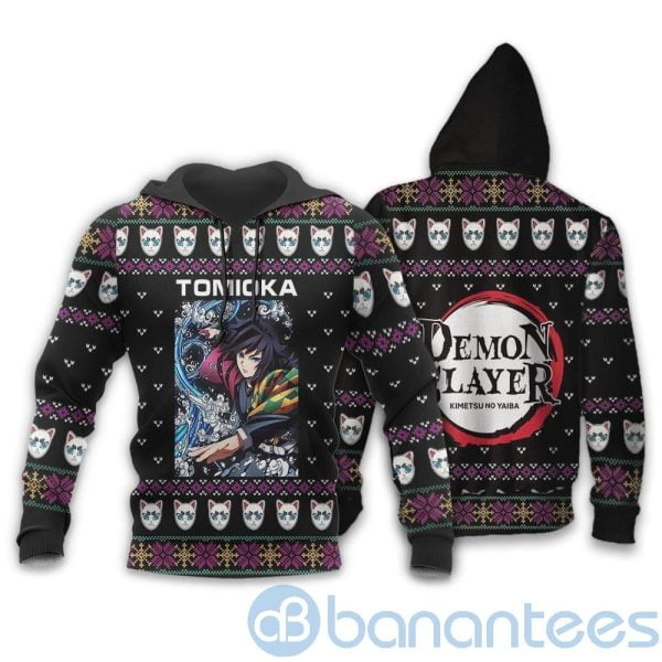 Giyu Tomioka Christmas Demon Slayer Anime Lover All Over Printed 3D Shirt Product Photo
