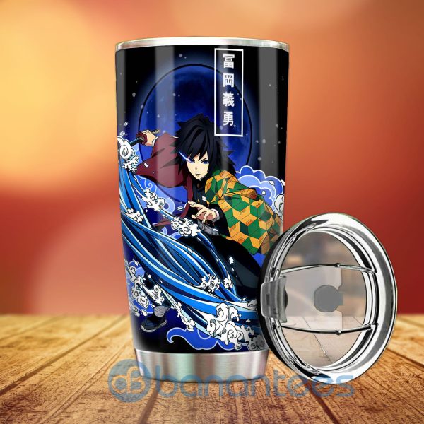 Giyuu Tomioka Tumbler Custom Anime Demon Slayer For Fans Product Photo