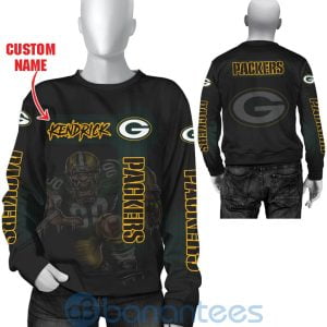 Green Bay Packers Mascot Custom Name 3D All Over Printed Shirt Product Photo