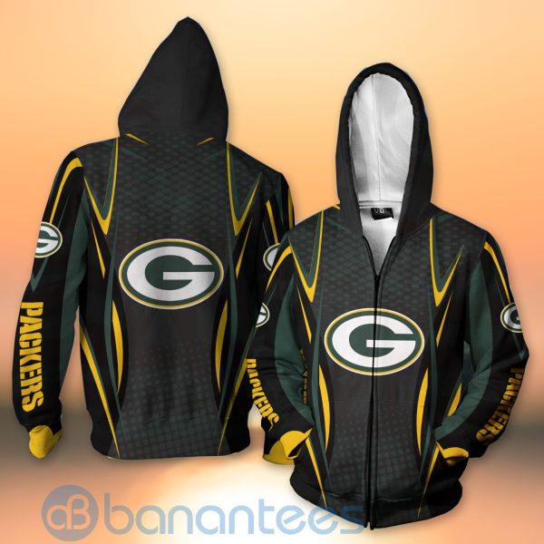 Green Bay Packers NFL American Football Sporty Design 3D All Over Printed Shirt Product Photo