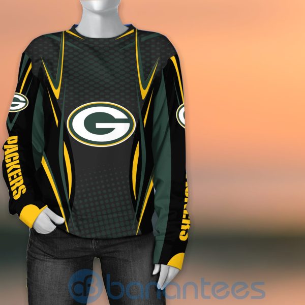 Green Bay Packers NFL American Football Sporty Design 3D All Over Printed Shirt Product Photo