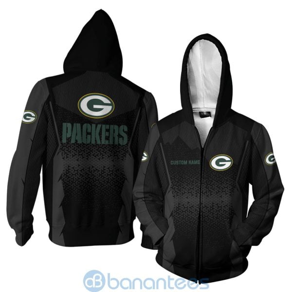 Green Bay Packers NFL Football Team Custom Name 3D All Over Printed Shirt Product Photo