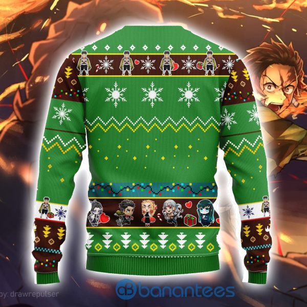 Gyomei Himejima Demon Slayer Anime Ugly Christmas Sweater Product Photo