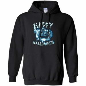 Happy Halloween Ghost Pumpkin T Shirt Hoodie Sweatshirt Product Photo
