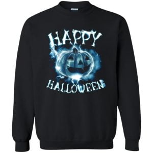 Happy Halloween Ghost Pumpkin T Shirt Hoodie Sweatshirt Product Photo