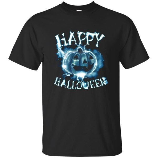 Happy Halloween Ghost Pumpkin T Shirt Hoodie Sweatshirt Product Photo