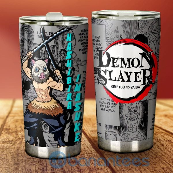 Hashibira Inosuke Tumbler Custom Demon Slayer Anime Gifts For Fans Product Photo