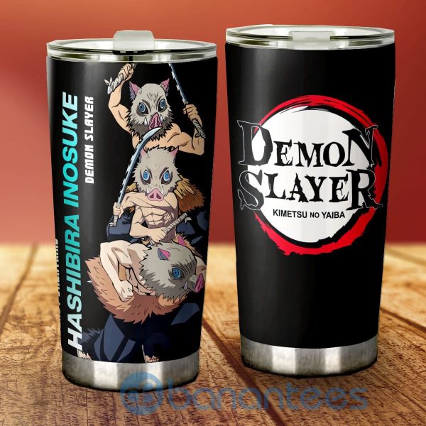 Hashibira Inosuke Tumbler Custom Demon Slayer Anime Gifts Idea For Fans Product Photo