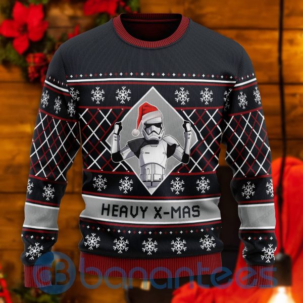 Heay Xmas All Over Printed Ugly Christmas Sweater Product Photo