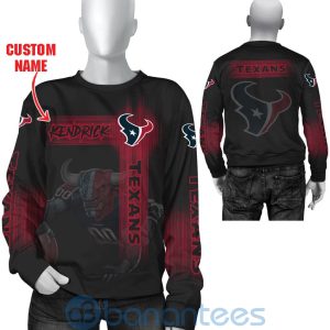 Houston Texans Mascot Custom Name 3D All Over Printed Shirt Product Photo