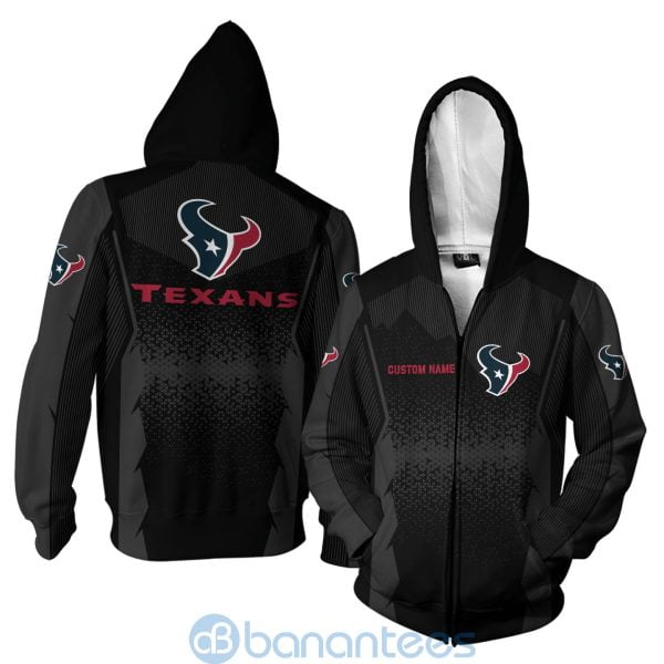 Houston Texans NFL Football Team Custom Name 3D All Over Printed Shirt Product Photo