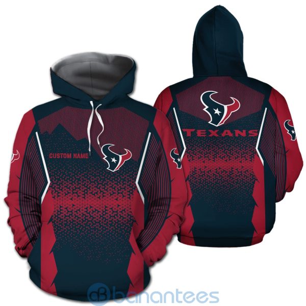 Houston Texans NFL Football Team Custom Name 3D All Over Printed Shirt For Fans Product Photo