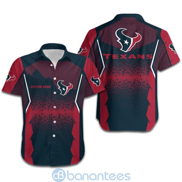 Houston Texans NFL Football Team Custom Name 3D All Over Printed Shirt For Fans Product Photo