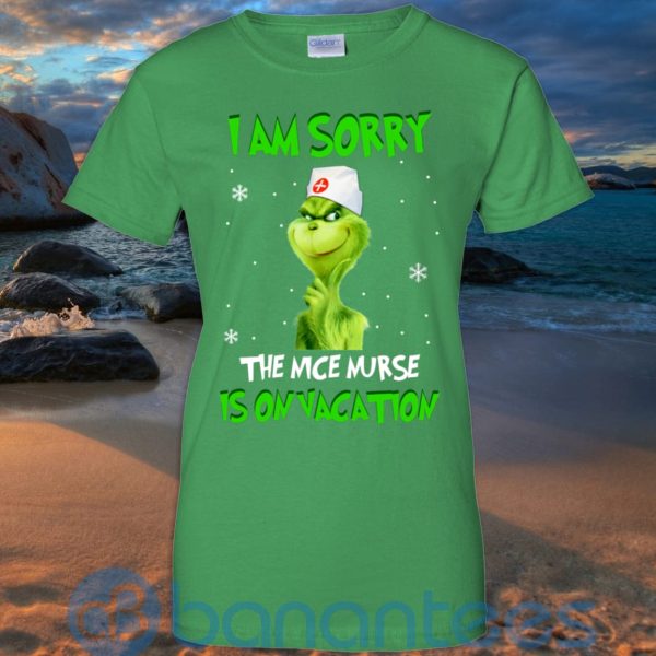 I Am Sorry The Nice Nurse Is On Vacation T Shirt Hoodie Sweatshirt Product Photo