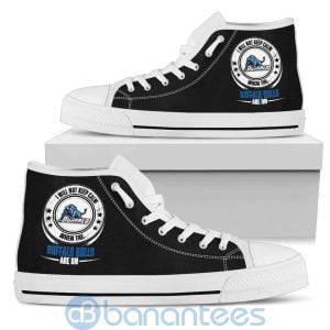 I Will Not Keep Calm When The Buffalo Bulls Are On High Top Shoes Product Photo